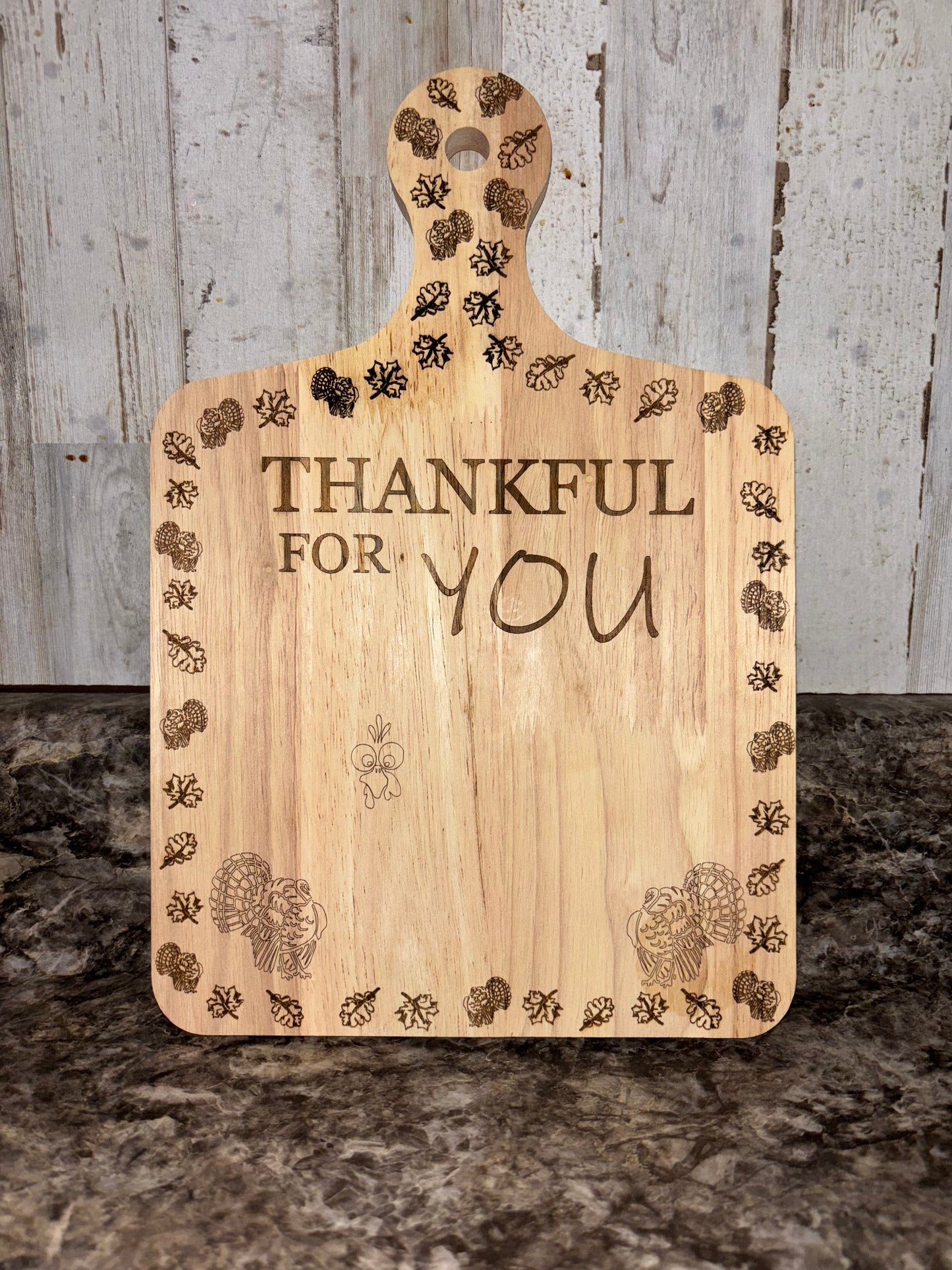 Double sided keepsake holiday board: Halloween+ thanksgiving